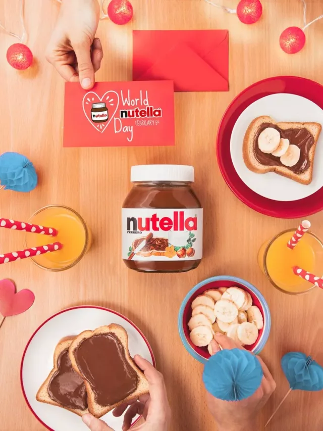 Nutella: 5 Curiosidade que provavelmente você não sabe sobre a marca!
